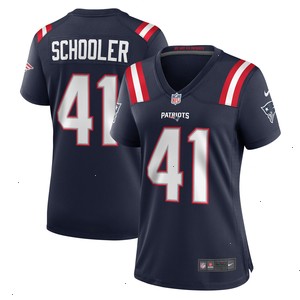 Brenden Schooler New England Patriots Nike Women's Game Player Jersey - Navy