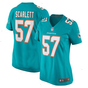 Brennan Scarlett Miami Dolphins Nike Women's Game Jersey - Aqua