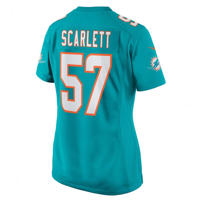 Brennan Scarlett Miami Dolphins Nike Women's Game Jersey - Aqua