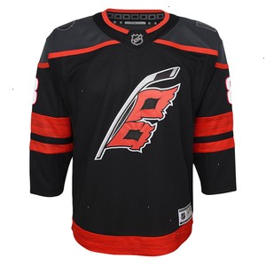 Brent Burns Carolina Hurricanes Youth 2022/23 Home Premier Player Jersey - Black