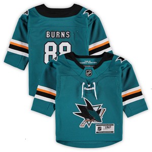 Brent Burns San Jose Sharks Infant Home Premier Player Jersey - Teal