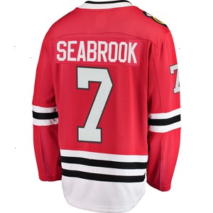 Brent Seabrook Chicago Blackhawks Fanatics Branded Home Breakaway Player Jersey - Red