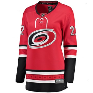 Brett Pesce Carolina Hurricanes Fanatics Branded Women's Alternate Breakaway Player Jersey - Red