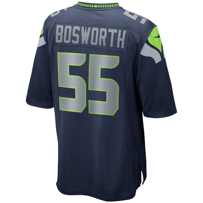 Brian Bosworth Seattle Seahawks Nike Game Retired Player Jersey - College Navy