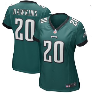 Brian Dawkins Philadelphia Eagles Nike Women's Game Retired Player Jersey - Midnight Green