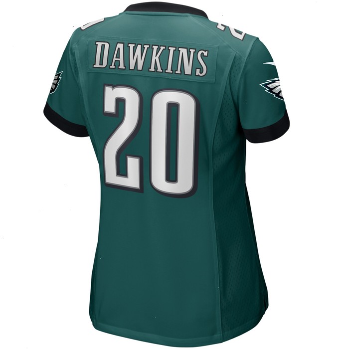 Brian Dawkins Philadelphia Eagles Nike Women's Game Retired Player Jersey - Midnight Green