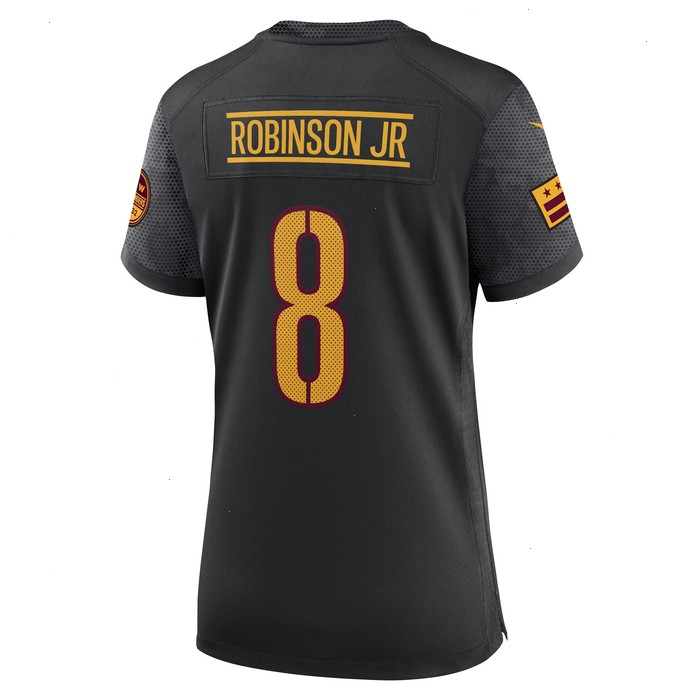 Brian Robinson Jr. Washington Commanders Nike Women's Player Jersey - Black