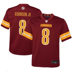 Brian Robinson Jr. Washington Commanders Nike Youth Game Jersey - Burgundy