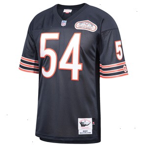 Brian Urlacher Chicago Bears Mitchell & Ness 2001 Authentic Retired Player Jersey - Navy