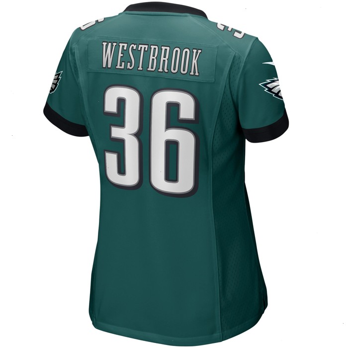 Brian Westbrook Philadelphia Eagles Nike Women's Game Retired Player Jersey - Midnight Green