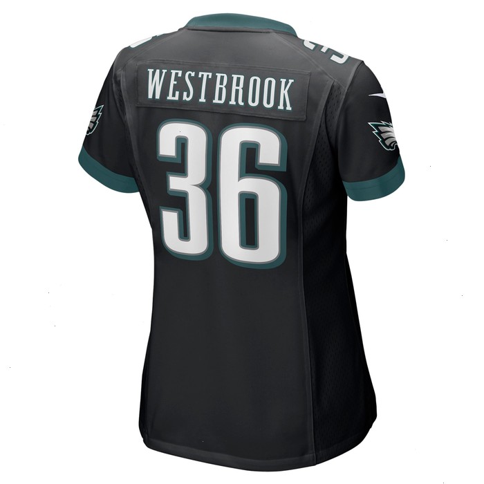 Brian Westbrook Philadelphia Eagles Nike Women's Retired Game Jersey - Black