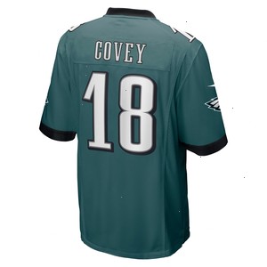 Britain Covey Philadelphia Eagles Nike Home Game Player Jersey - Midnight Green