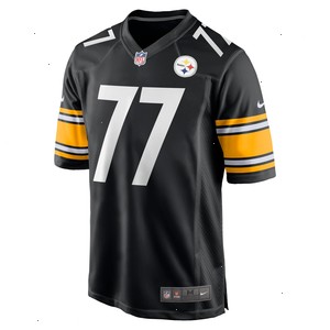 Broderick Jones Pittsburgh Steelers Nike 2023 NFL Draft First Round Pick Game Jersey - Black