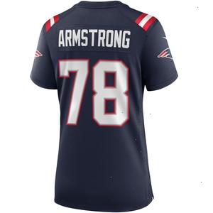 Bruce Armstrong New England Patriots Nike Women's Game Retired Player Jersey - Navy