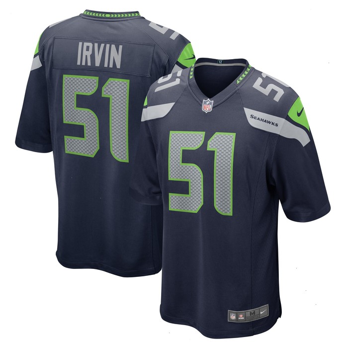 Bruce Irvin Seattle Seahawks Nike Game Jersey - College Navy