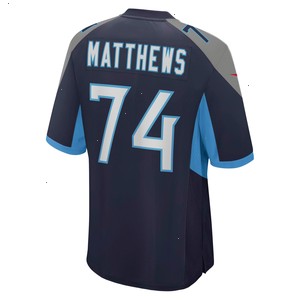 Bruce Matthews Tennessee Titans Nike Retired Player Jersey - Navy