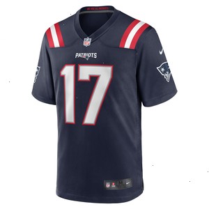 Bryce Baringer New England Patriots Nike Team Game Jersey - Navy