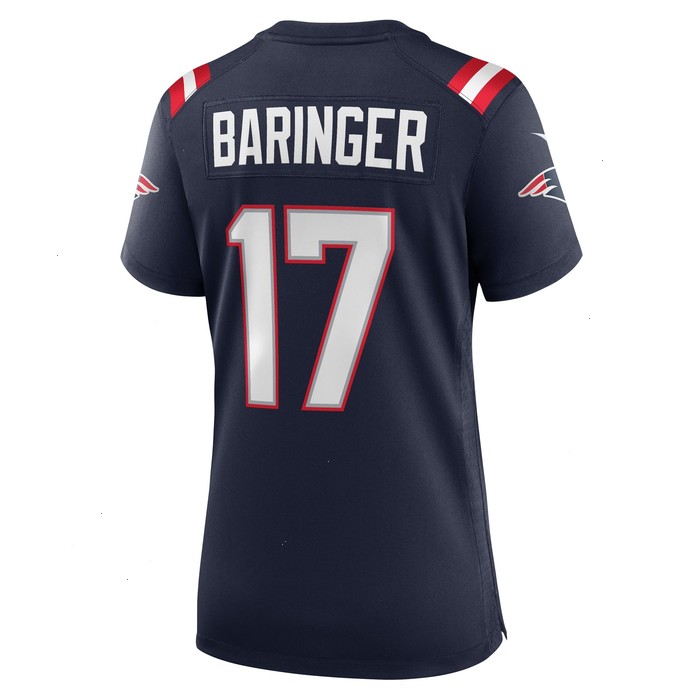 Bryce Baringer New England Patriots Nike Women's Team Game Jersey - Navy