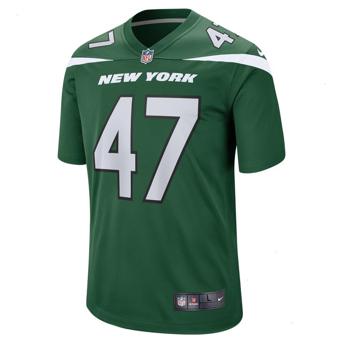 Bryce Huff New York Jets Nike Game Jersey - Gotham Green