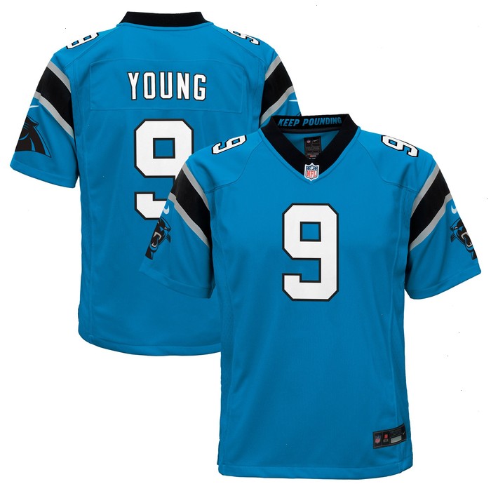 Bryce Young Carolina Panthers Nike Youth Game Jersey - Blue