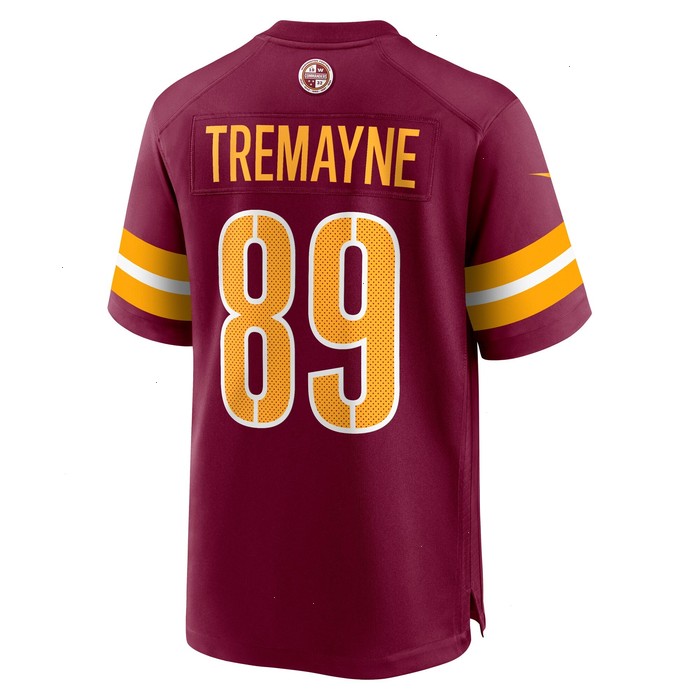 Brycen Tremayne Washington Commanders Nike Team Game Jersey - Burgundy