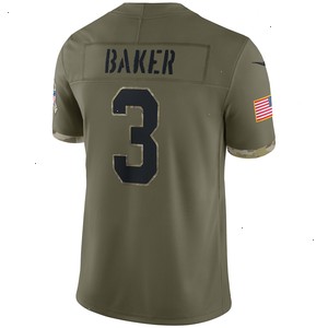 Budda Baker Arizona Cardinals Nike 2022 Salute To Service Limited Jersey - Olive