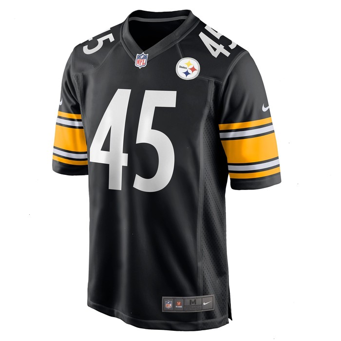 Buddy Johnson Pittsburgh Steelers Nike Player Game Jersey - Black