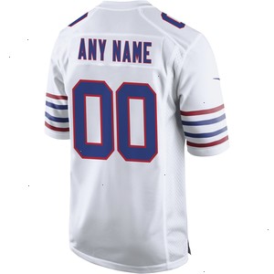 Buffalo Bills Nike Alternate Custom Game Jersey - White