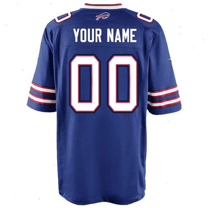 Buffalo Bills Nike Youth Custom Game Jersey - Royal