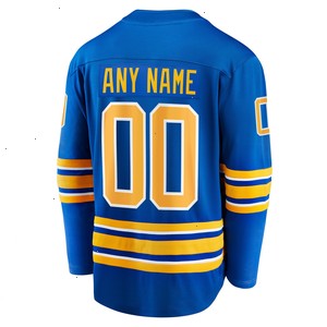 Buffalo Sabres Fanatics Branded 2020/21 Home Breakaway Custom Jersey - Royal