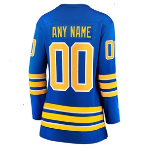 Buffalo Sabres Fanatics Branded Women's 2020/21 Home Breakaway Custom Jersey - Royal