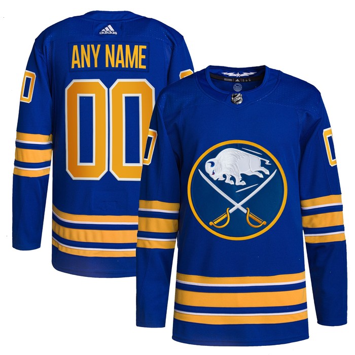 Buffalo Sabres adidas Home Authentic Pro Custom Jersey - Royal