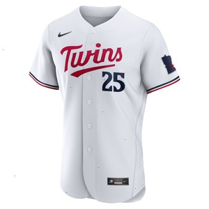 Byron Buxton Minnesota Twins Nike Road Authentic Official Player Jersey - White