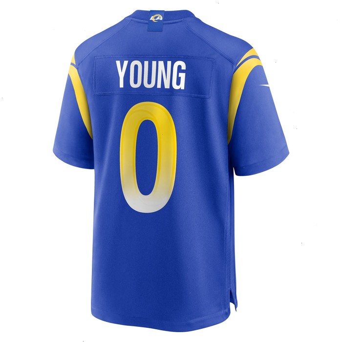 Byron Young Los Angeles Rams Nike Home Game Jersey - Royal