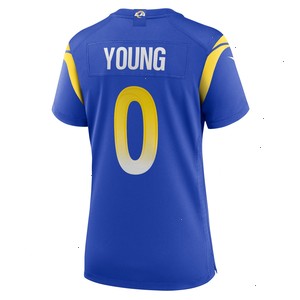 Byron Young Los Angeles Rams Nike Women's Home Game Jersey - Royal