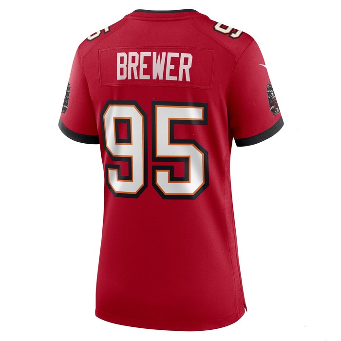 CJ Brewer Tampa Bay Buccaneers Nike Women's Team Game Jersey - Red