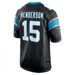 C.J. Henderson Carolina Panthers Nike Game Jersey - Black