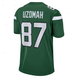 C.J. Uzomah New York Jets Nike Player Game Jersey - Gotham Green