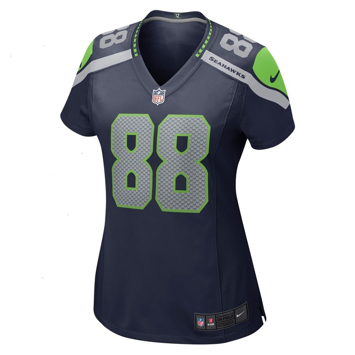 Cade Johnson Seattle Seahawks Nike Women's Game Jersey - College Navy