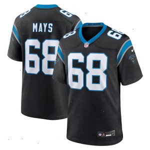 Cade Mays Carolina Panthers Nike Team Game Jersey - Black