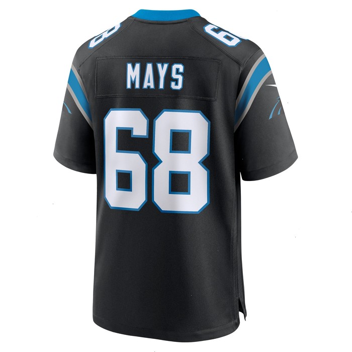 Cade Mays Carolina Panthers Nike Team Game Jersey - Black