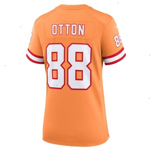 Cade Otton Tampa Bay Buccaneers Nike Women's Throwback Game Jersey - Orange