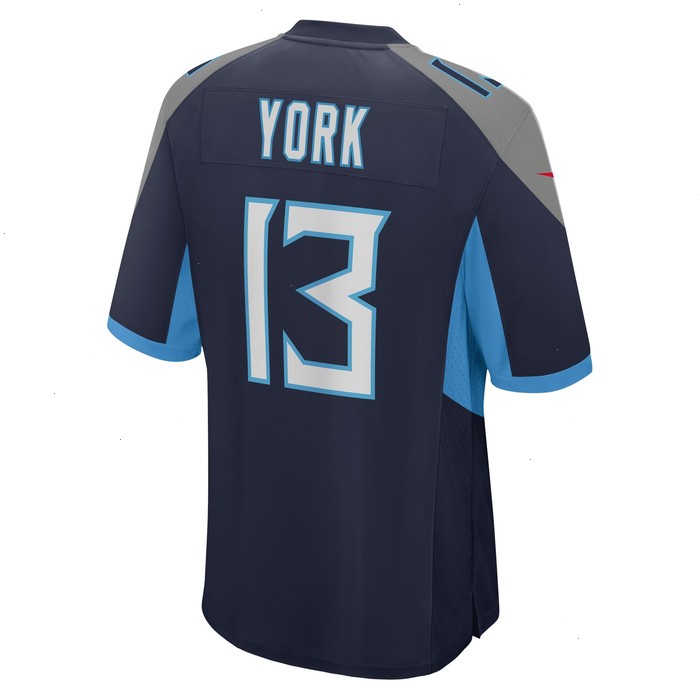 Cade York Tennessee Titans Nike Team Game Jersey - Navy