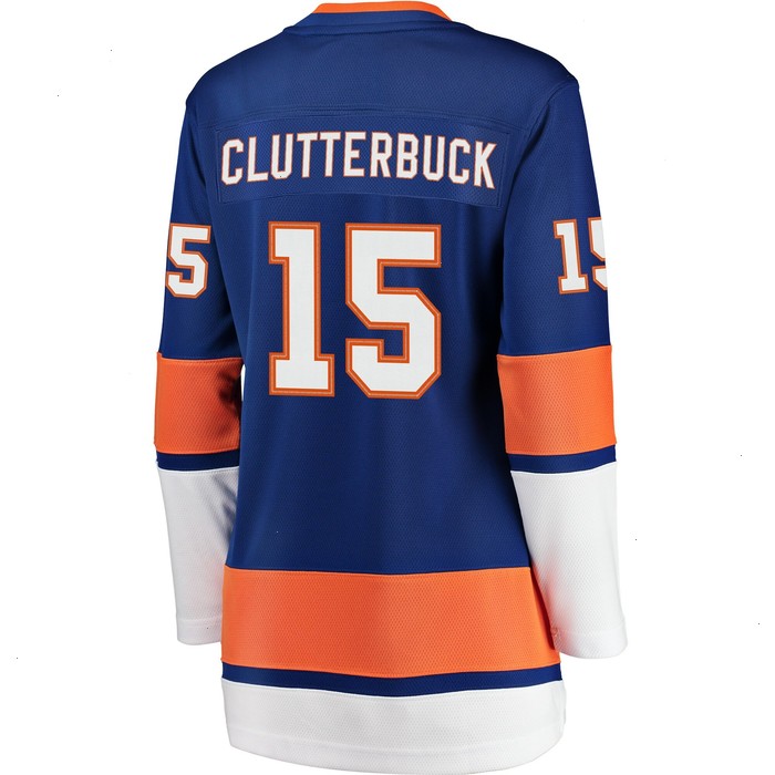 Cal Clutterbuck New York Islanders Fanatics Branded Women's Breakaway Player Jersey - Royal