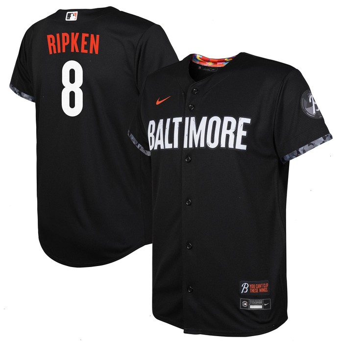 Cal Ripken Baltimore Orioles Nike Toddler 2023 City Connect Replica Player Jersey - Black