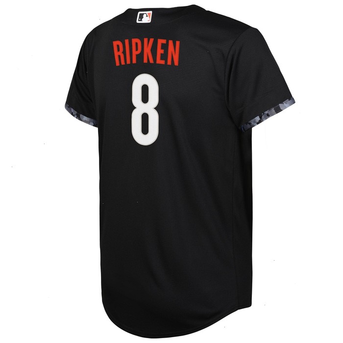 Cal Ripken Baltimore Orioles Nike Youth 2023 City Connect Replica Player Jersey - Black