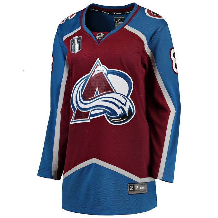 Cale Makar Colorado Avalanche Fanatics Branded Women's Home 2022 Stanley Cup Final Breakaway Player Jersey - Burgundy