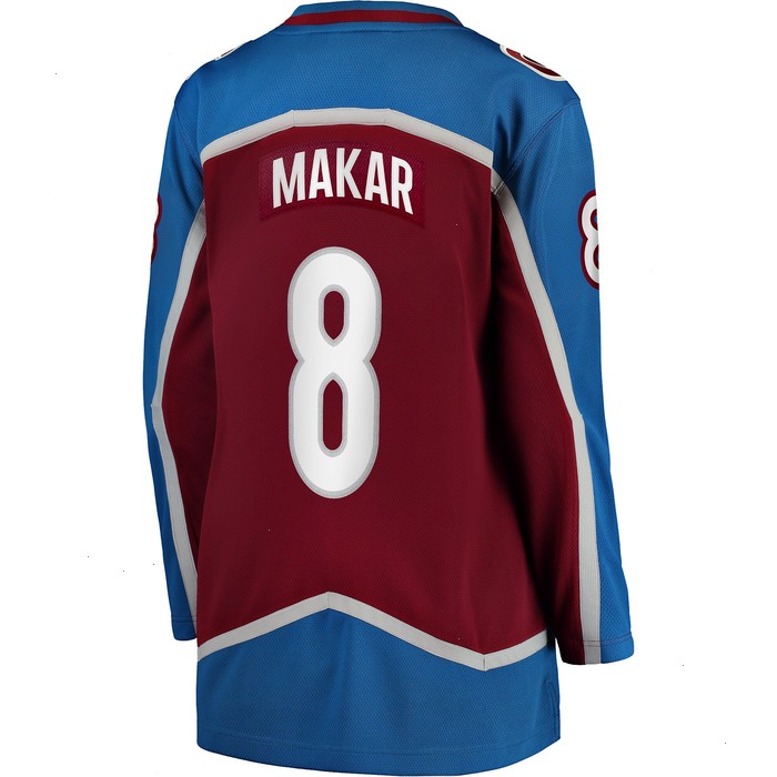 Cale Makar Colorado Avalanche Women's Home 2022 Stanley Cup Champions Breakaway Player Jersey - Burgundy