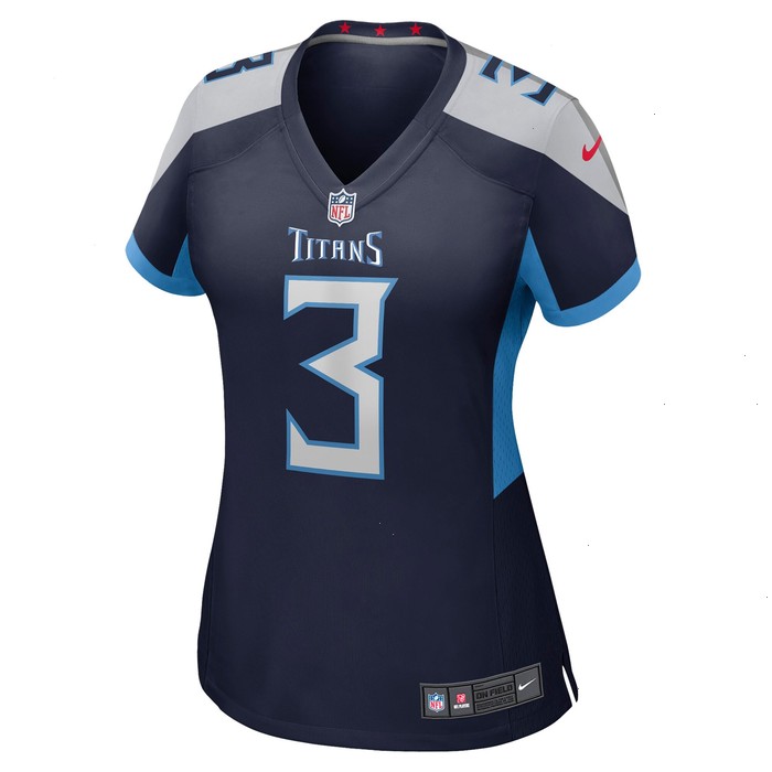 Caleb Farley Tennessee Titans Nike Women's Game Jersey - Navy