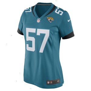 Caleb Johnson Jacksonville Jaguars Nike Women's Game Player Jersey - Teal